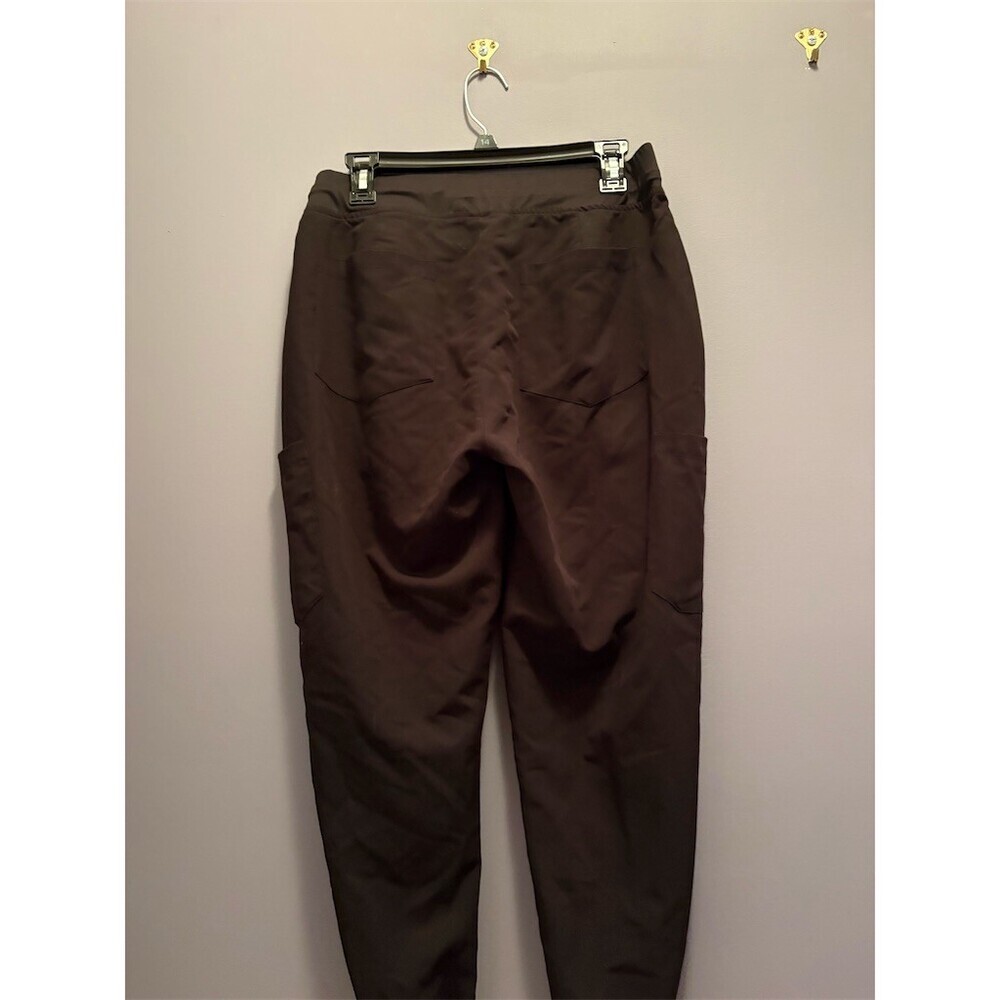 Mandala Jogger Pants Unisex Size M Black Elastic Waist Cargo - Picture 6 of 11